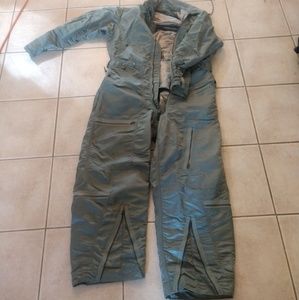 Mens Medium winter flightsuit coverall VINTAGE